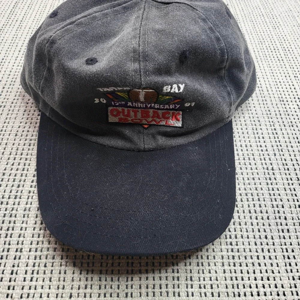 Vintage South Carolina Ohio State Hat Cap Mens Gray NCAA Football Outback Bowl